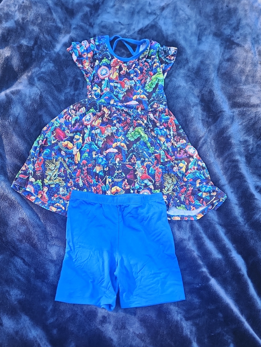 Giggle Gang Boutique Marvel Superhero Dress